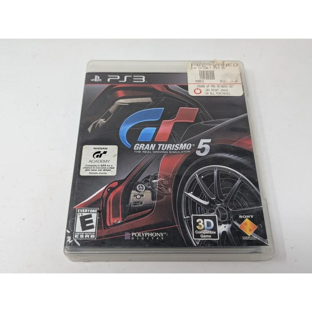 Gran Turismo 5‎ (Sony PlayStation 3, 2010) PS3 - Complete w/ Manual